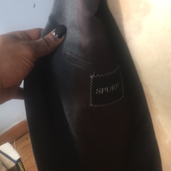 Simon Spurr Grey Wool Sport Jacket - Picture 4 of 5